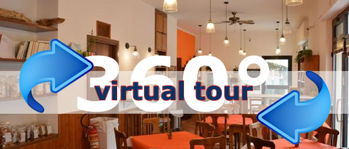 Click per visualizzare il Virtual Tour di Un Pino Marittimo Ristorante e gastronomia